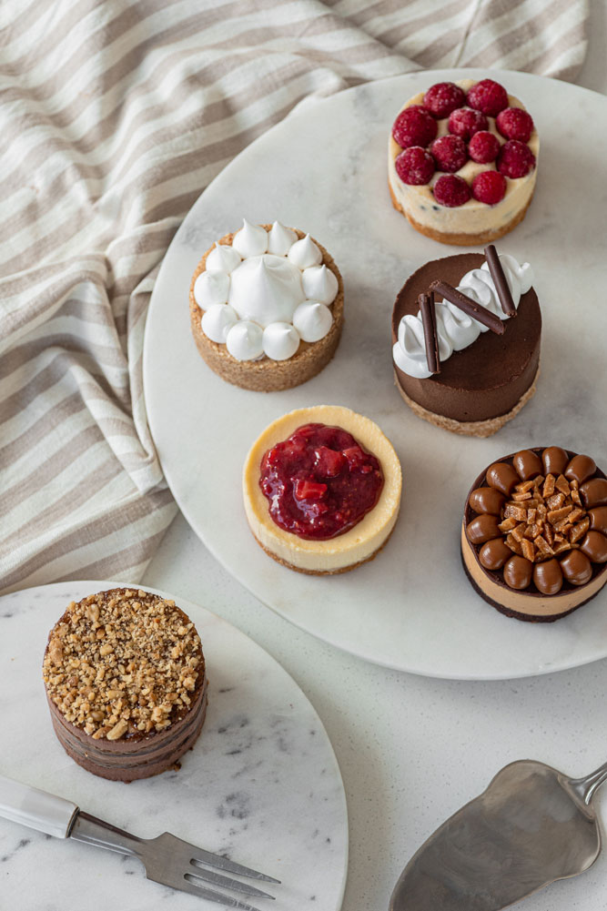 Mix de mini postres individuales – Pastelería la Celeste