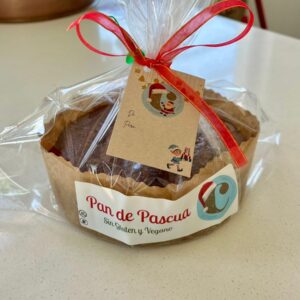 Pan de pascua vegano